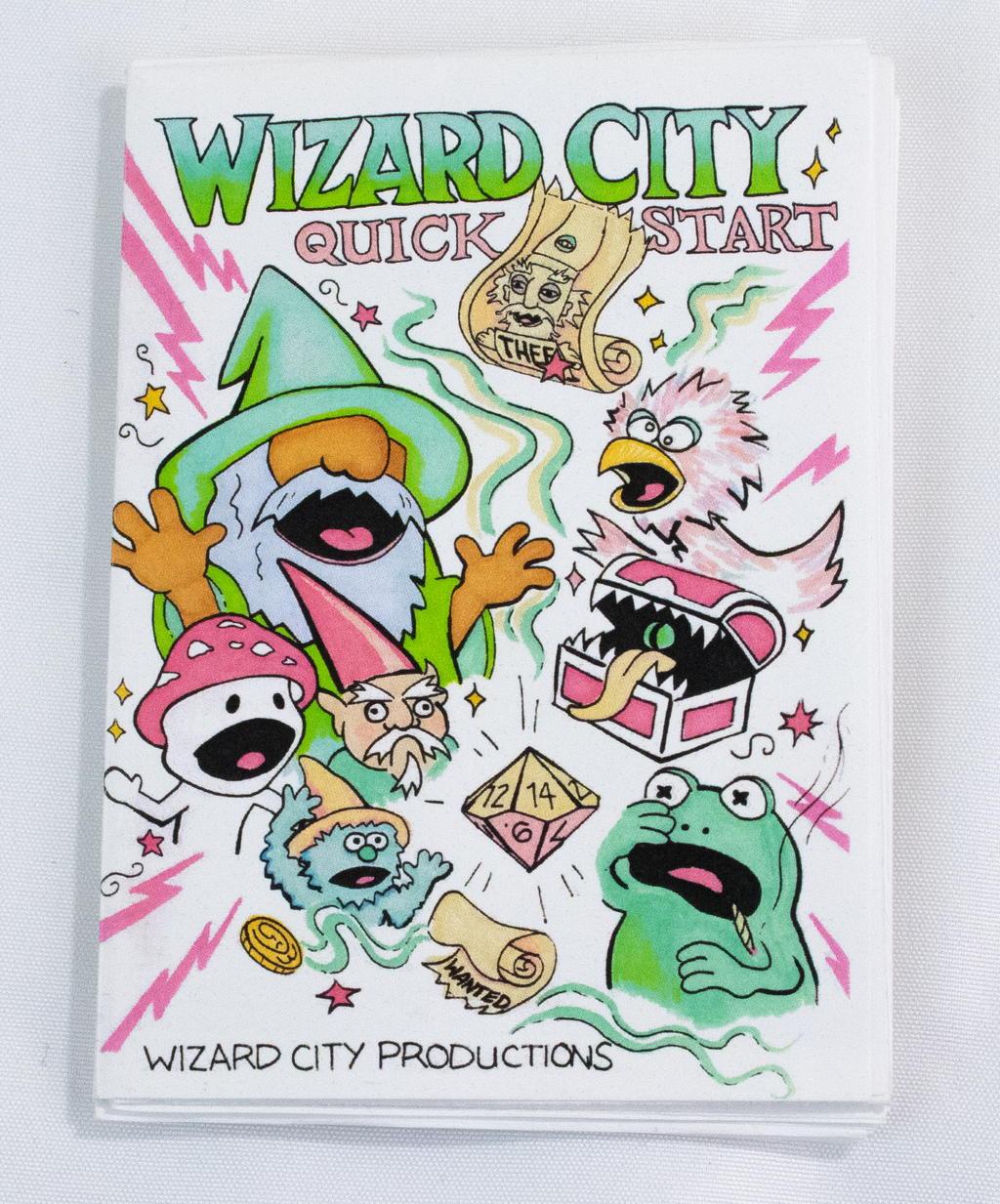 Wizard City RPG - Quickstart Zine