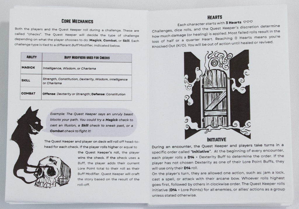 Wizard City RPG - Quickstart Zine