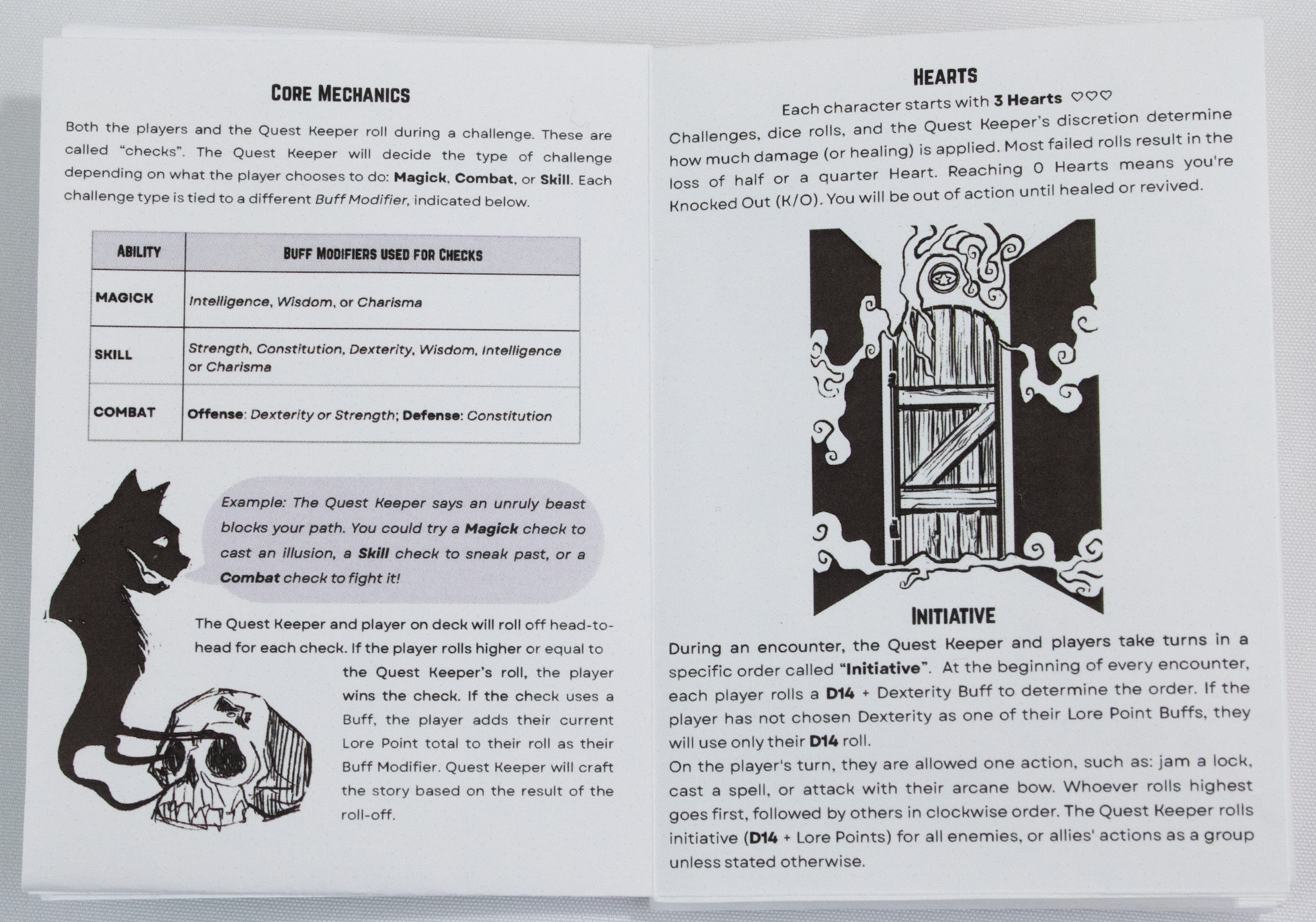 Wizard City RPG - Quickstart Zine